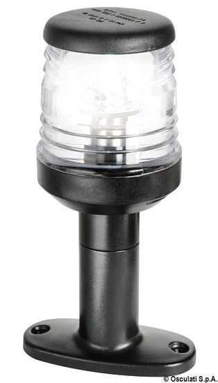 Fanale 360 led con basetta nero